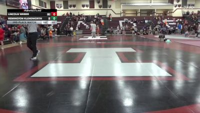 J-10 lbs 3rd Place Match - Remington Klendworth, DC Elite vs Lincoln Weber, Indee Mat Club