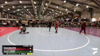 200 lbs Cons. Semi - Sylus Belcher, Amped Wrestling Club vs Elijah Torres, X-CLUSIVE Wrestling