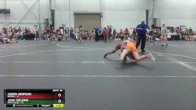 175 lbs Round 7 (8 Team) - Jaden Simpson, Revival vs Josh Wilkins, MPR Eagles