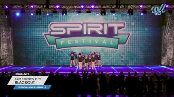 East Celebrity Elite - Blackout [2023 L3 Junior - Small - A Day 3] 2023 Spirit Fest Grand Nationals