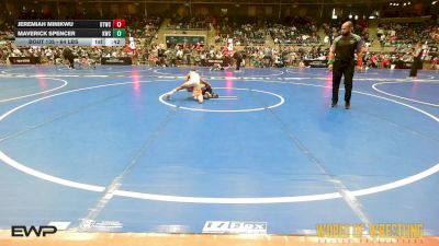 64 lbs Consi Of 8 #2 - Jeremiah Minikwu, BTWC vs Maverick Spencer, Keystone Wrestling Club