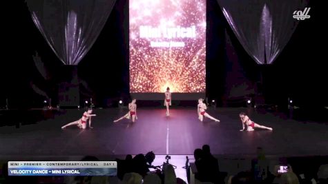 Velocity Dance - Mini Lyrical [2025 Mini - Premier - Contemporary/Lyrical Day 1] 2025 Champion Cheer and Dance Grand Nationals