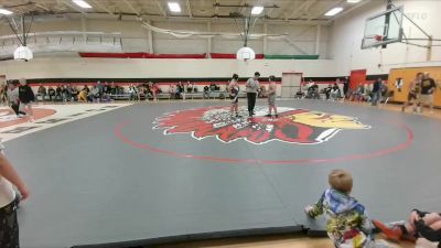 147-152 lbs Round 1 - Sam Lombard, Worland Middle School vs Josh Blair, Thermopolis Middle School