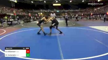 132 lbs Consi Of 32 #1 - Brock Williamson, Ford Dyansty WC vs Matthew Castaneda, Suicide Squad