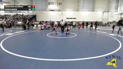 65 lbs Round 1 - Honor Smoke, Akron Wrestling Club vs Maddyson Sciarrino, Perry Youth Wrestling Club