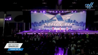 EPIC Allstars - Sparkles [2025 L1 Tiny - D2 Day 2] 2025 Athletic Championships Atlanta Nationals