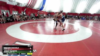 190 lbs Champ Round 1 (16 Team) - Brecken Wacholz, Albert Lea vs Jeremy Blascyk, WCAABE Knights