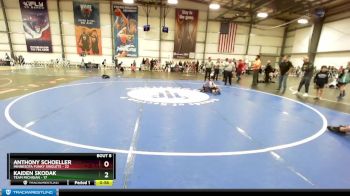 96 lbs Rd# 5- 3:45pm Friday Final Pool - Anthony Schoeller, Minnesota Funky Singlets vs Kaiden Skodak, Team Michigan