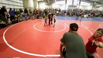 37 lbs Semifinal - Aeryn Jackson, Locust Grove Youth Wrestling vs Leonardo McClain, Verdigris Youth Wrestling