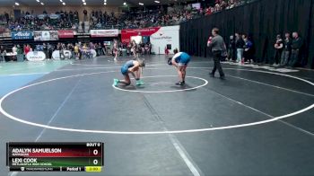 138G Quarterfinal - Adalyn Samuelson, Napaskiak vs Lexi Cook, Metlakatla High School