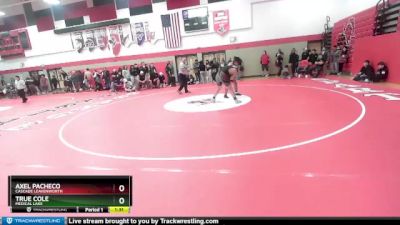 215 lbs Semifinal - True Cole, Medical Lake vs Axel Pacheco, Cascade Leavenworth