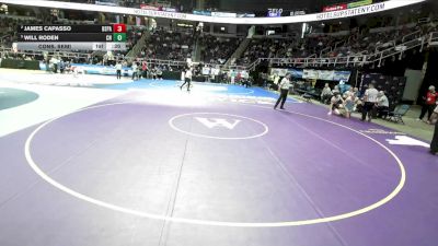 I-175 lbs Cons. Semi - James Capasso, Ballston Spa vs Will Roden, Clarkstown North