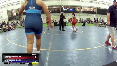 183 lbs Round 2 (6 Team) - Darlene Rosales, Texas vs Natalie Mendoza, Georgia
