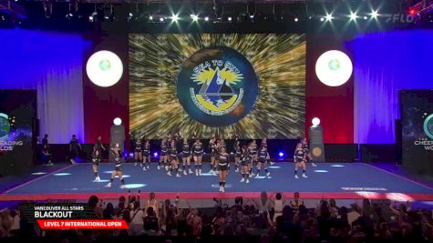 Vancouver All Stars - Blackout [2025 L7 International Open Semis] 2025 The Cheerleading Worlds