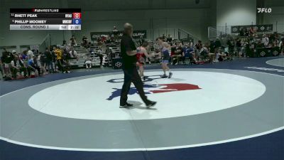 Cons. Round 2 - Rhett Peak, NYAC vs Phillip Moomey, MWC/NYAC