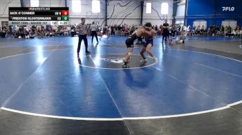 Silver 157 lbs Champ. Round 2 - Preston Klostermann, Upper Iowa vs Jack O`Conner, Wisconsin-Whitewater