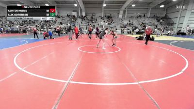 165 lbs Consi Of 16 #2 - Ashten Hubbs, WY vs Alix Sorensen, WY