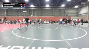 92 lbs Rr Rnd 3 - Crew Musselman, Dynasty Death Row - MSE vs Collin Artman, Roundtree Wrestling Academy 1 - MSE