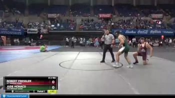 Quarterfinal - Jude Monaco, Archbishop Shaw vs Robert Pressler, St. Thomas More