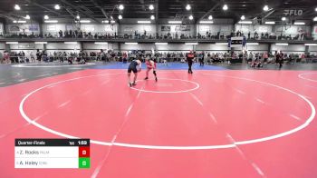 138 lbs Quarterfinal - Zach Rooks, Palmyra Macedon vs Ashten Haley, Cobleskill-richmondville