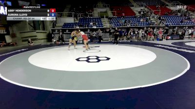 170 lbs Champ. Rd Of 64 - Abby Henderson, ID vs Aurora Lloyd, IA