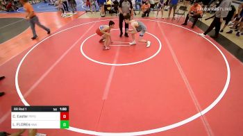 106 lbs Rr Rnd 1 - Caden Easter, Pryor Tigers vs LUIs FLOREs, HURRICANE WRESTLING ACADEMY
