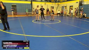 130 lbs Round 4 - Eden Hill, Fredonia FRECO Wrestling vs Leah Marovec, De Soto Kids Wrestling Club