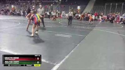 164 lbs Cons. Round 3 - Reilynn Swift, Team North Carolina vs Gracyn Heine, Team Wisconsin