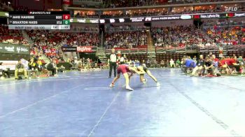 2A-120 lbs Cons. Round 3 - Jake Haugse, Mount Vernon vs Braxton Hass, Atlantic