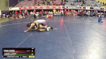 197 lbs Finals (2 Team) - Aaron Llanas, Centenary (NJ) vs Isaac Kassis, Alvernia University