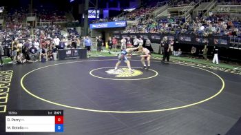 132 lbs 5th Place - Dalton Perry, Pennsylvania vs Matthew Botello, Massachusetts