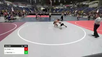 132 lbs Semifinal - Daniel Vines, Kansas Good Guys vs Jason Ramirez, Painted Desert WC