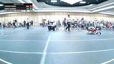 120 lbs Consi Of 32 #1 - Patrick Stark, Sanderson Wr Ac vs Hawk Alvarez, Titan Mercury WC