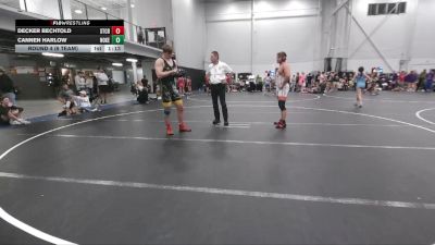 215 lbs Round 4 (6 Team) - Decker Bechtold, Steller Trained Cad Bane vs Cannen Harlow, Noke Wrestling RTC