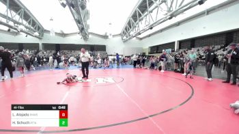 41-T lbs Semifinal - Leo Alojado, Red Nose Wrestling School vs Hunter Schuch, Attack Mat Club