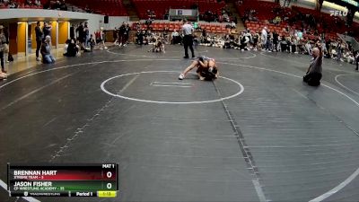 76 lbs Round 4 (8 Team) - Jason Fisher, CP Wrestling Academy vs Brennan Hart, Xtreme Team