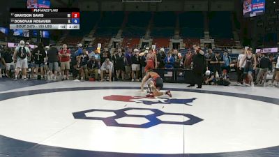 150 lbs Champ. Rd Of 32 - Grayson Davis, Delaware vs Donovan Rosauer, Illinois