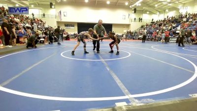 85 lbs Consi Of 8 #2 - King Robinson, Pin-King All Stars vs Waylon Giles, Sallisaw Takedown Club