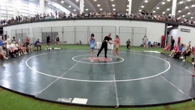 85 lbs Sydney Caven, South Dakota Bronze vs Madison Campbell, New Jersey
