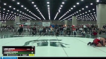 133 lbs Placement (4 Team) - Jake Barnes, Baker (Kan.) vs Conner Burrus, Cumberlands (Ky.)