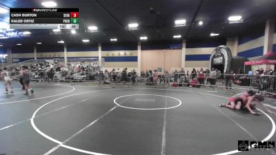 109 lbs Consi Of 32 #2 - Kaleb Ortiz, Pounders WC vs Cash Burton, Scrap Yard Garage