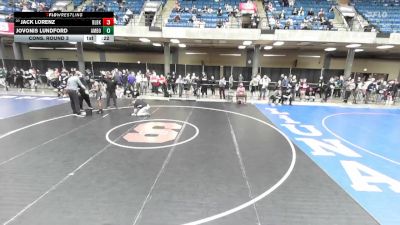 150 lbs Cons. Round 3 - Jack Lorenz, Unattached vs Jovonis Lundford, Unattached
