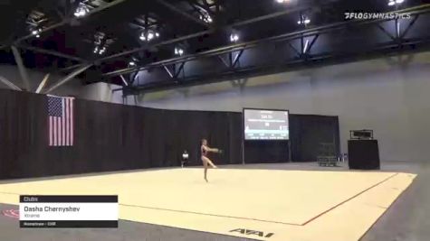 Dasha Chernyshev - Clubs, Xtreme - 2021 USA Gymnastics Championships