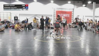 155 lbs Semifinal - Carmen Bishop, CTWHALE - GK12E vs Keishara Tulloch, Razor PinkWave - GK12E