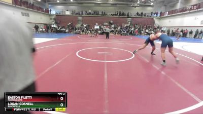 215 lbs Cons. Round 6 - Easton Filetti, Poston Butte vs Logan Gosnell, Bloomfield