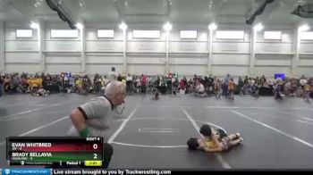 48 lbs Round 1 (8 Team) - Brady Bellavia, Highland vs Evan Whitbred, 4M