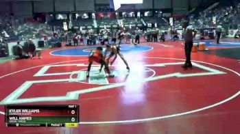 1 lbs Quarterfinal - Will Hames, Social Circle vs Kyler Williams, Charlton County