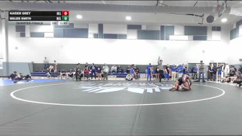 132 lbs Quarterfinal - Kaiser Grey, Hilldale vs Belize Smith, McLain