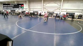 126 lbs Cons. Round 4 - Mason Goldstein, Syracuse vs James Atkinson, South Summit