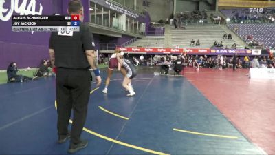 138 lbs Quarters & 1st Wb (16 Team) - Alexis Schmotzer, McMurry vs Joy Jackson, Schreiner University